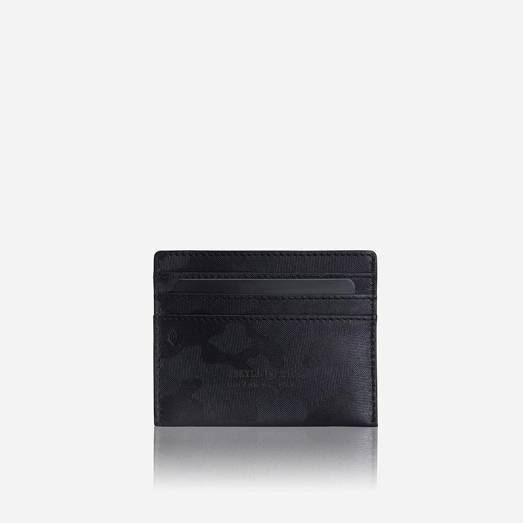 Slim Card Holder, Black Camo