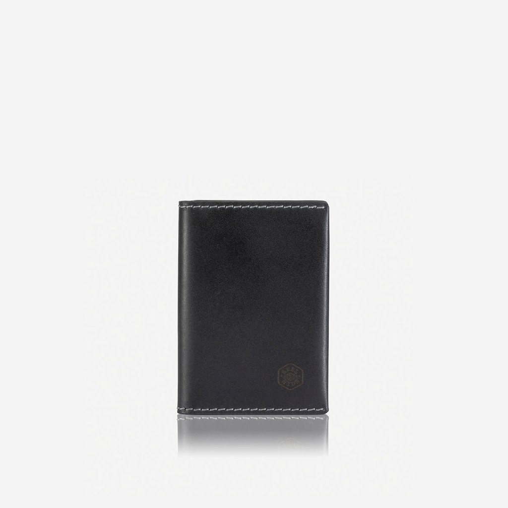 Slim Bifold Card Holder, Black