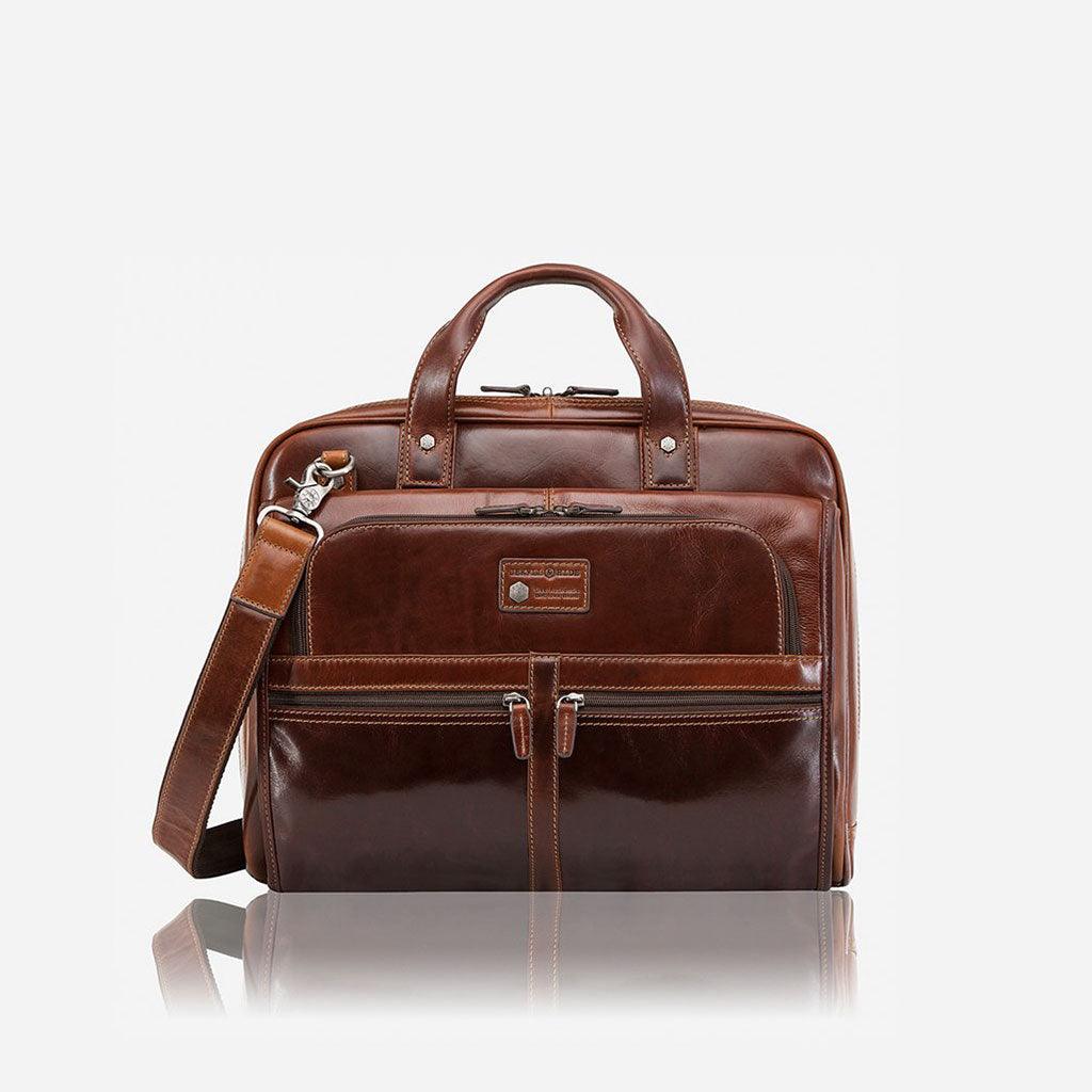 Large Multi Compartment Briefcase, Colt