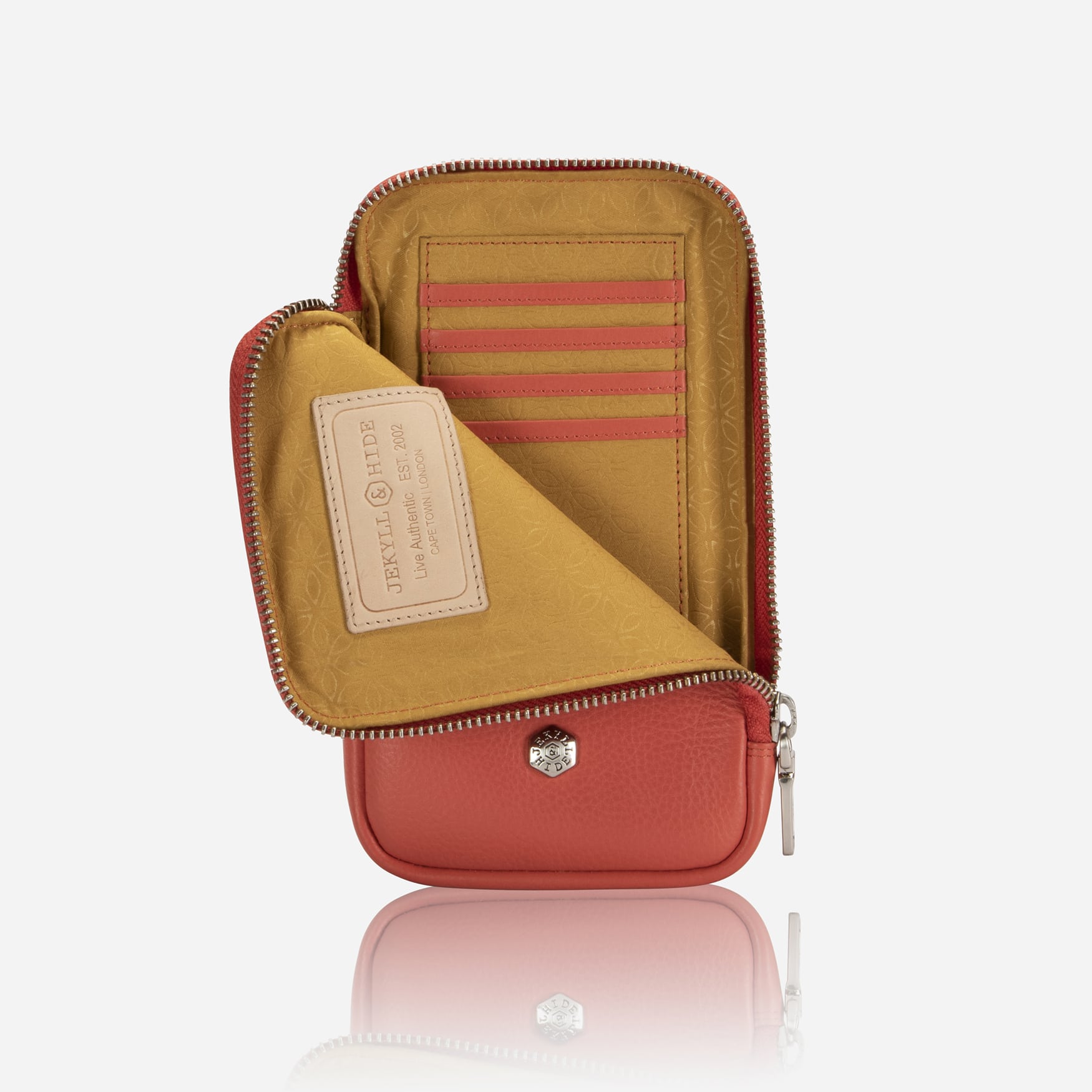 Mobile Phone Pouch With Strap, Apricot