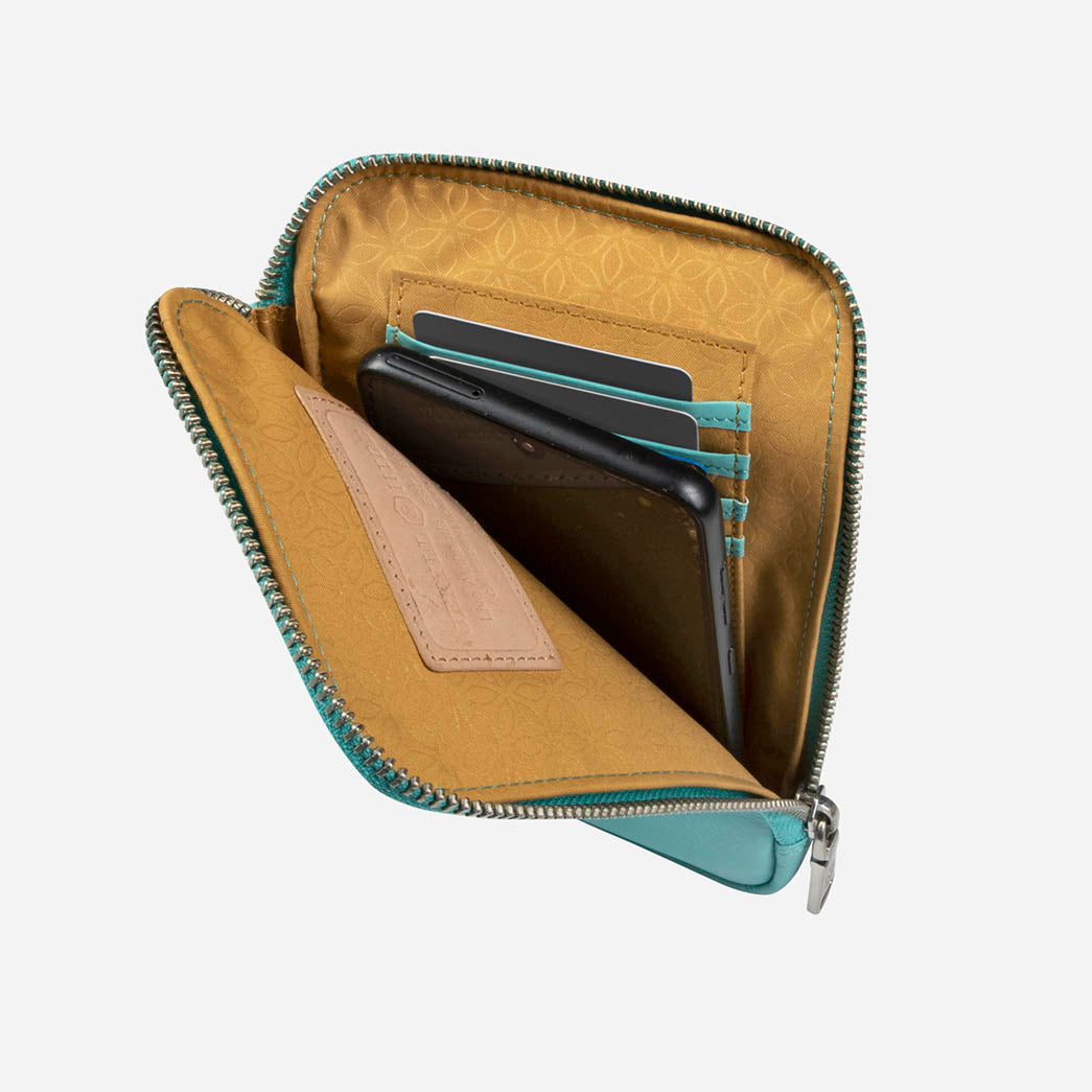 Mobile Phone Pouch With Strap, Apricot