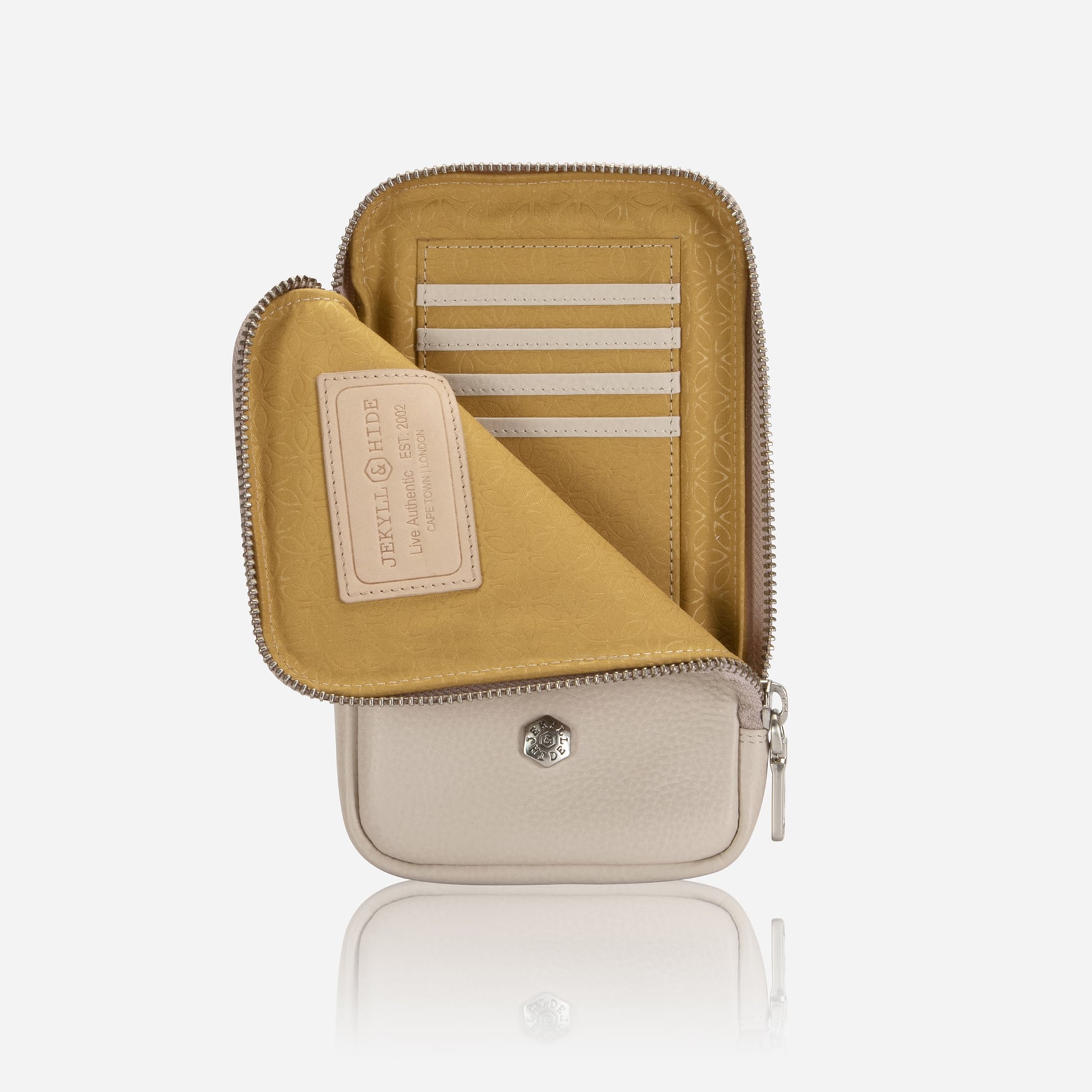 Mobile Phone Pouch With Strap, Apricot