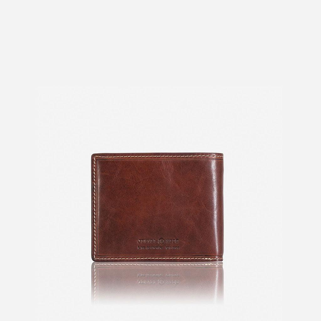 Medium Bifold Wallet With Coin, Black