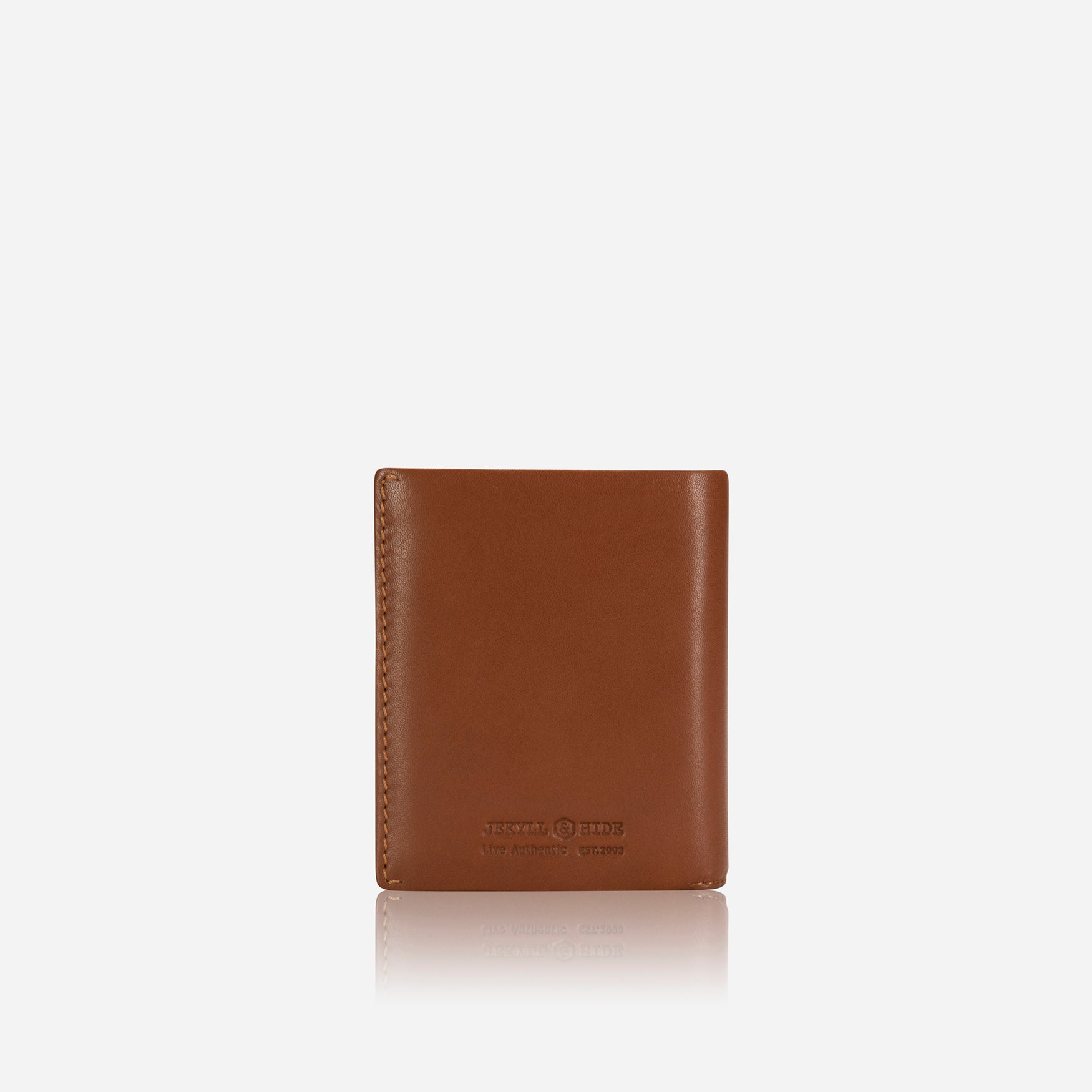 Large Bifold Wallet With ID Window, Mocha