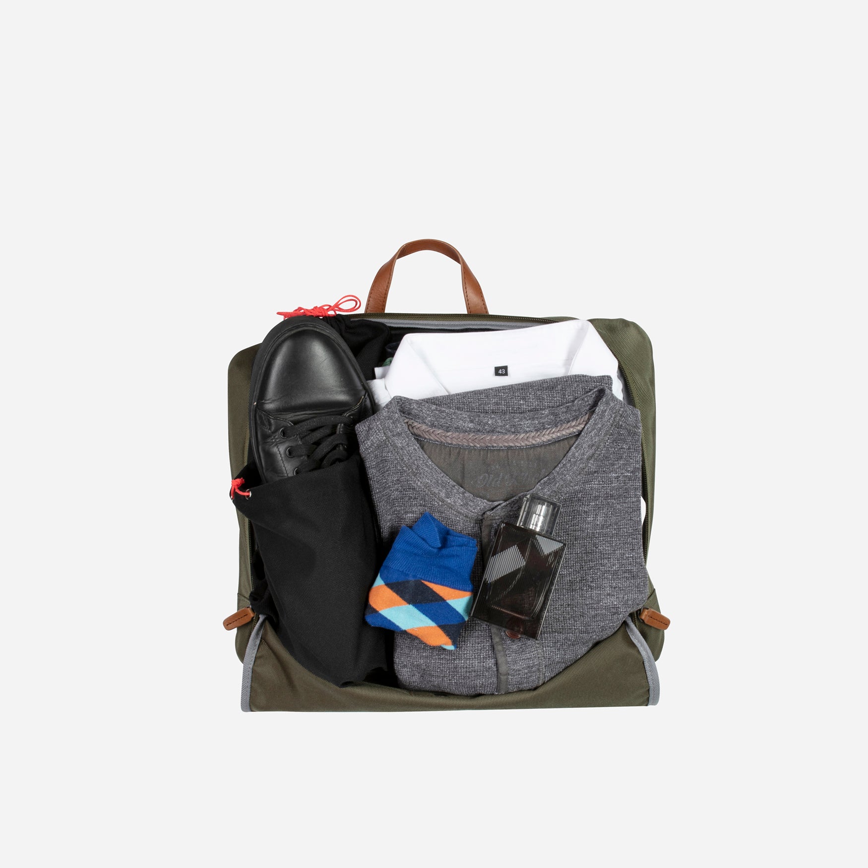 Shirt & Laundry Travel Bag, Olive