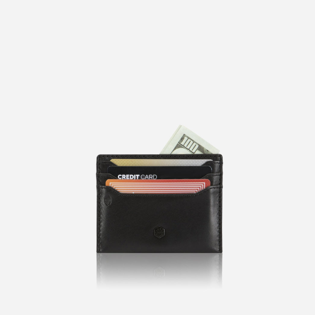 Slim Card Holder, Black