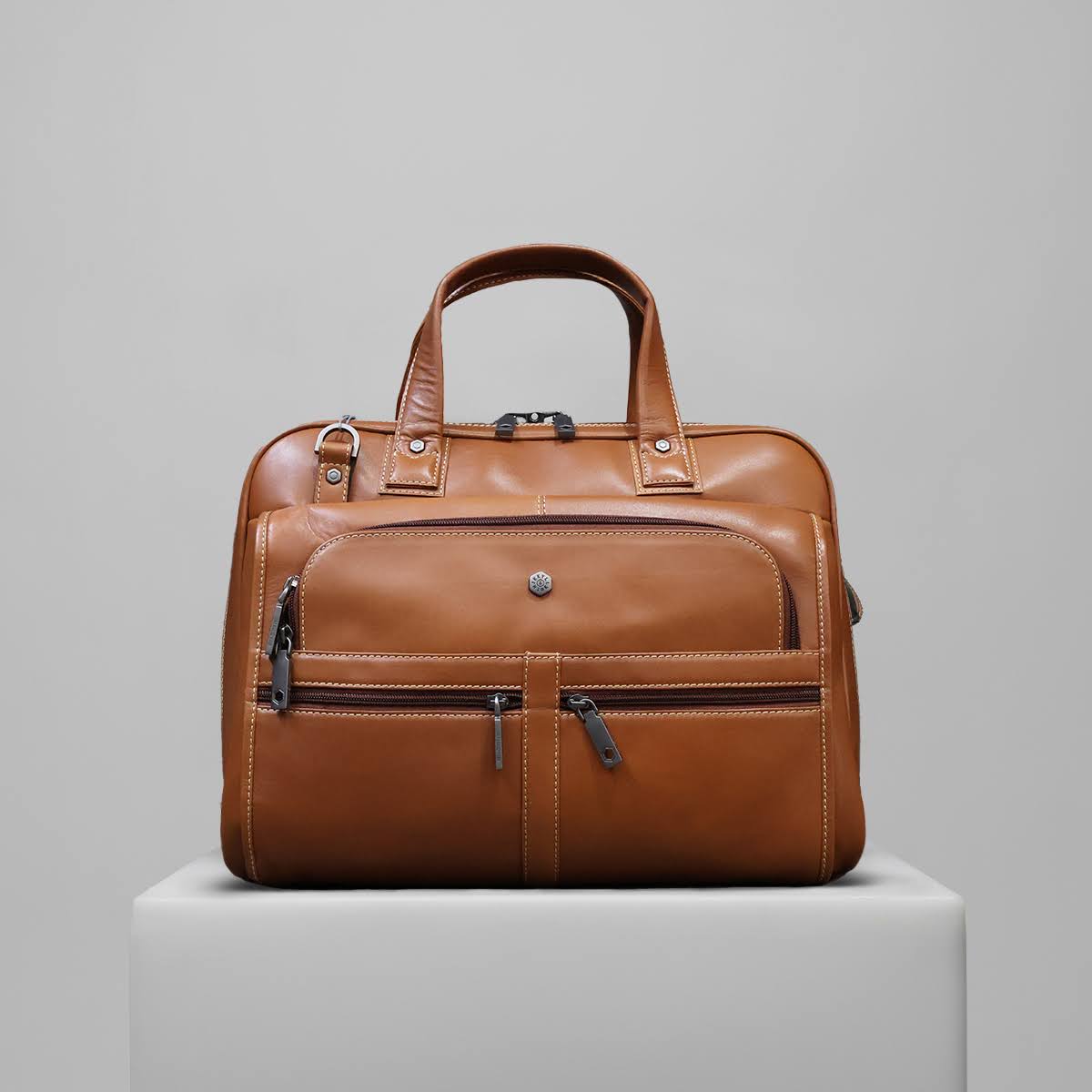 Large Multi Compartment Briefcase, Colt