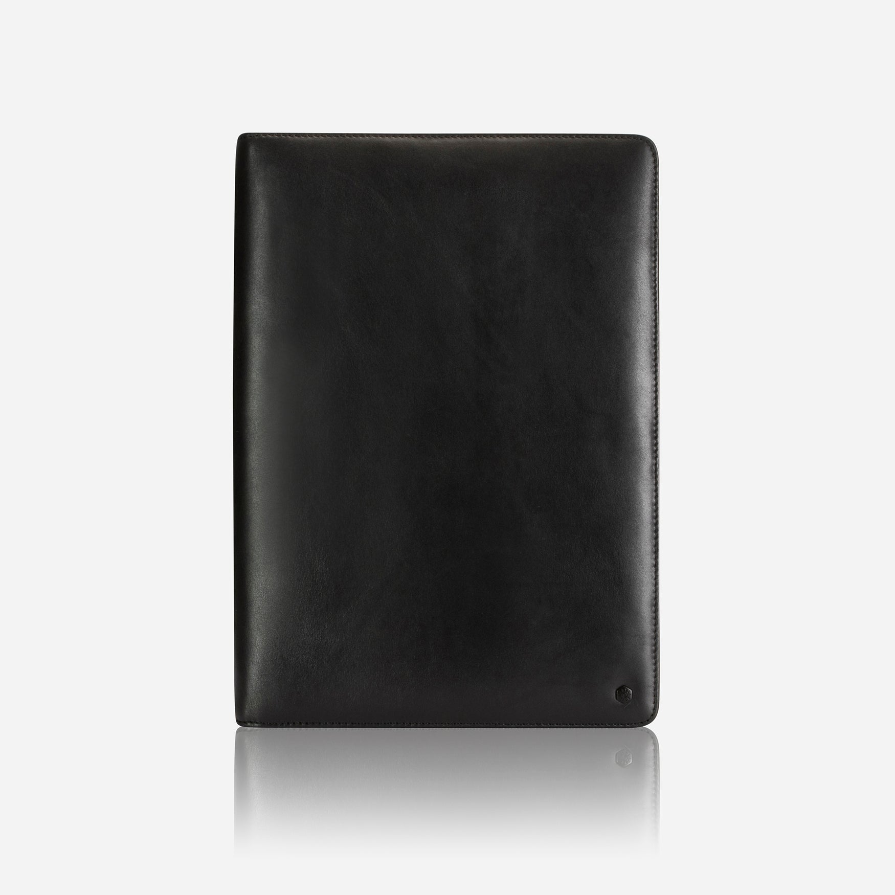 A4 Zip Around Folder,A4 folder,Jekyll & Hide,Black,  front view