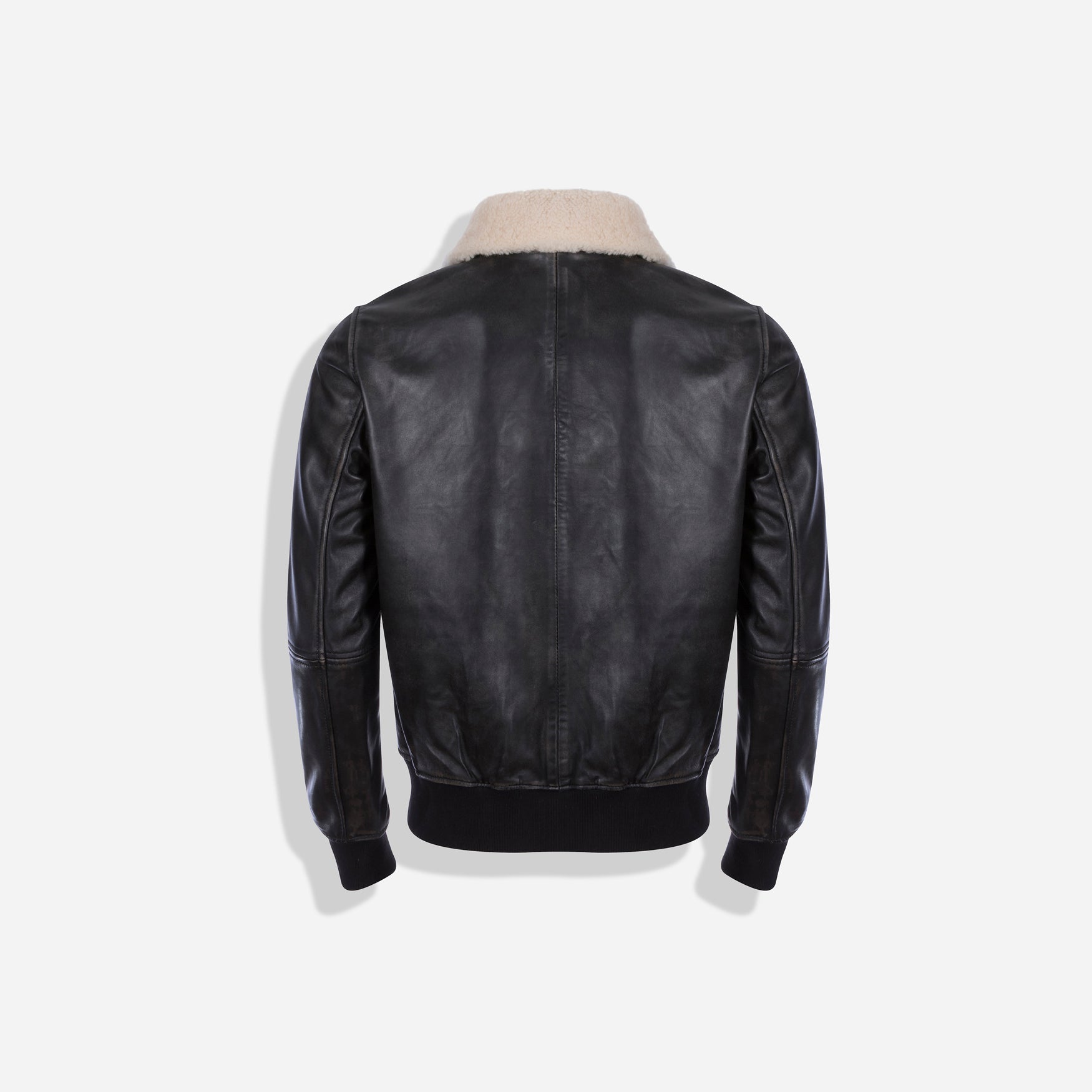 Bomber Jacket, Black,Jackets,Jekyll & Hide,Black,Medium, back view