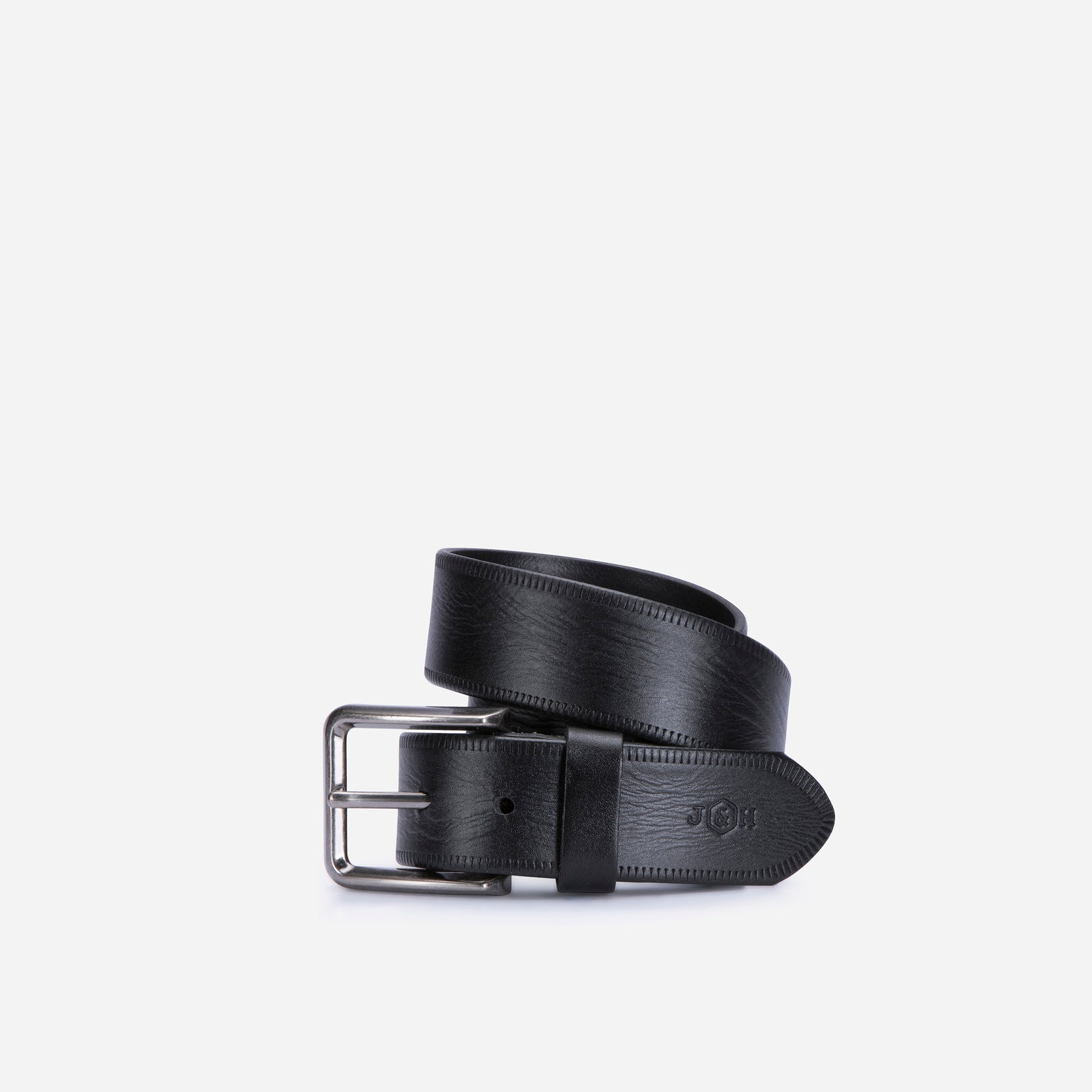 Classic Leather Belt,Belt,Jekyll & Hide,Black,32 Inch Waist,