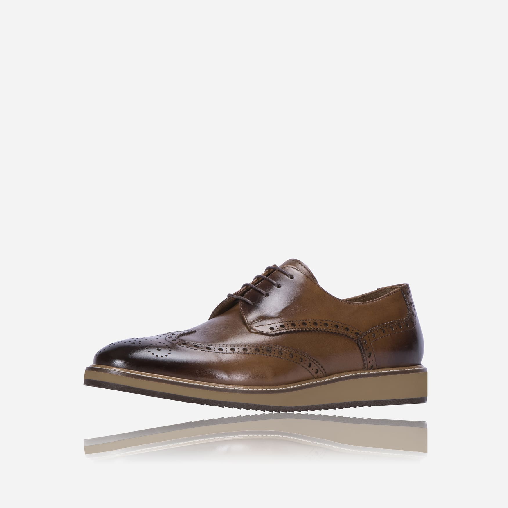 Lace up Comfort Brogue, Tan,Shoe,Jekyll & Hide,Tan,8,