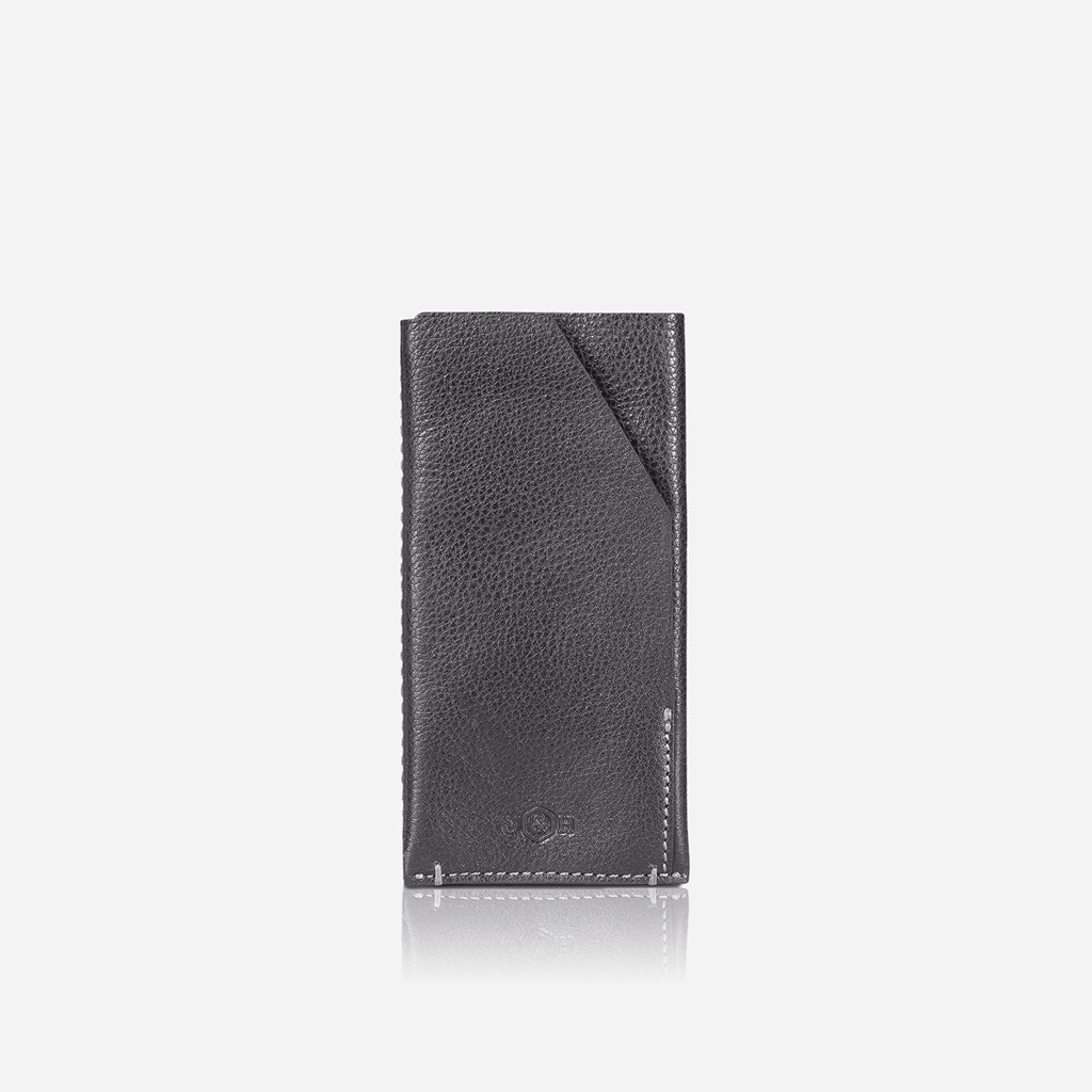 Large Slip - in Card & Cash Phone Wallet,Wallet,Jekyll & Hide,Black,,