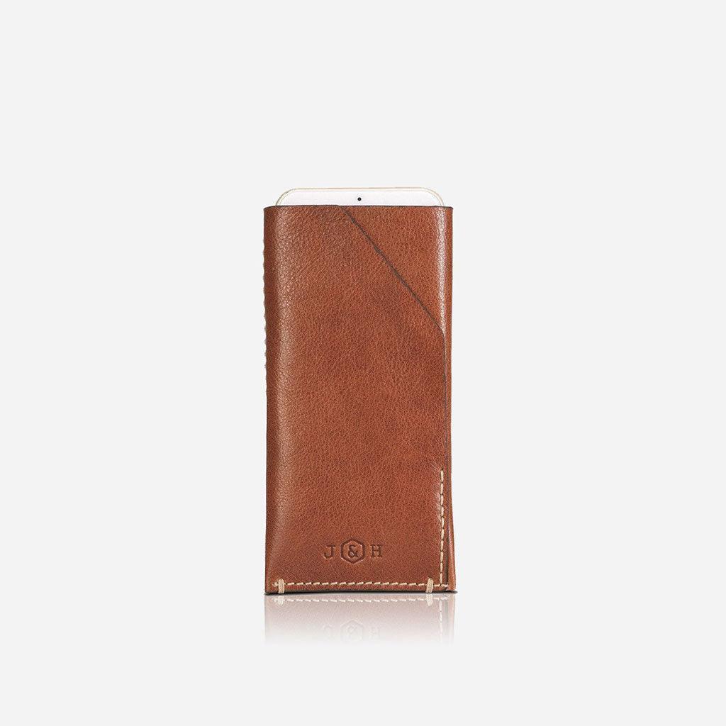 Large Slip - in Card & Cash Phone Wallet,Wallet,Jekyll & Hide,Tan,,