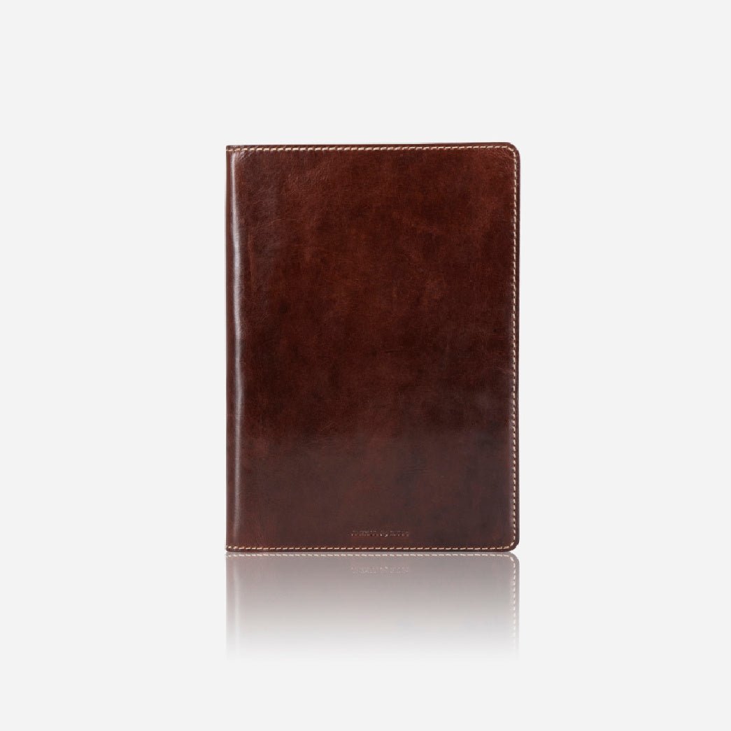 Leather A5 Notebook Cover,A5 leather cover,Jekyll & Hide,Mocha,,