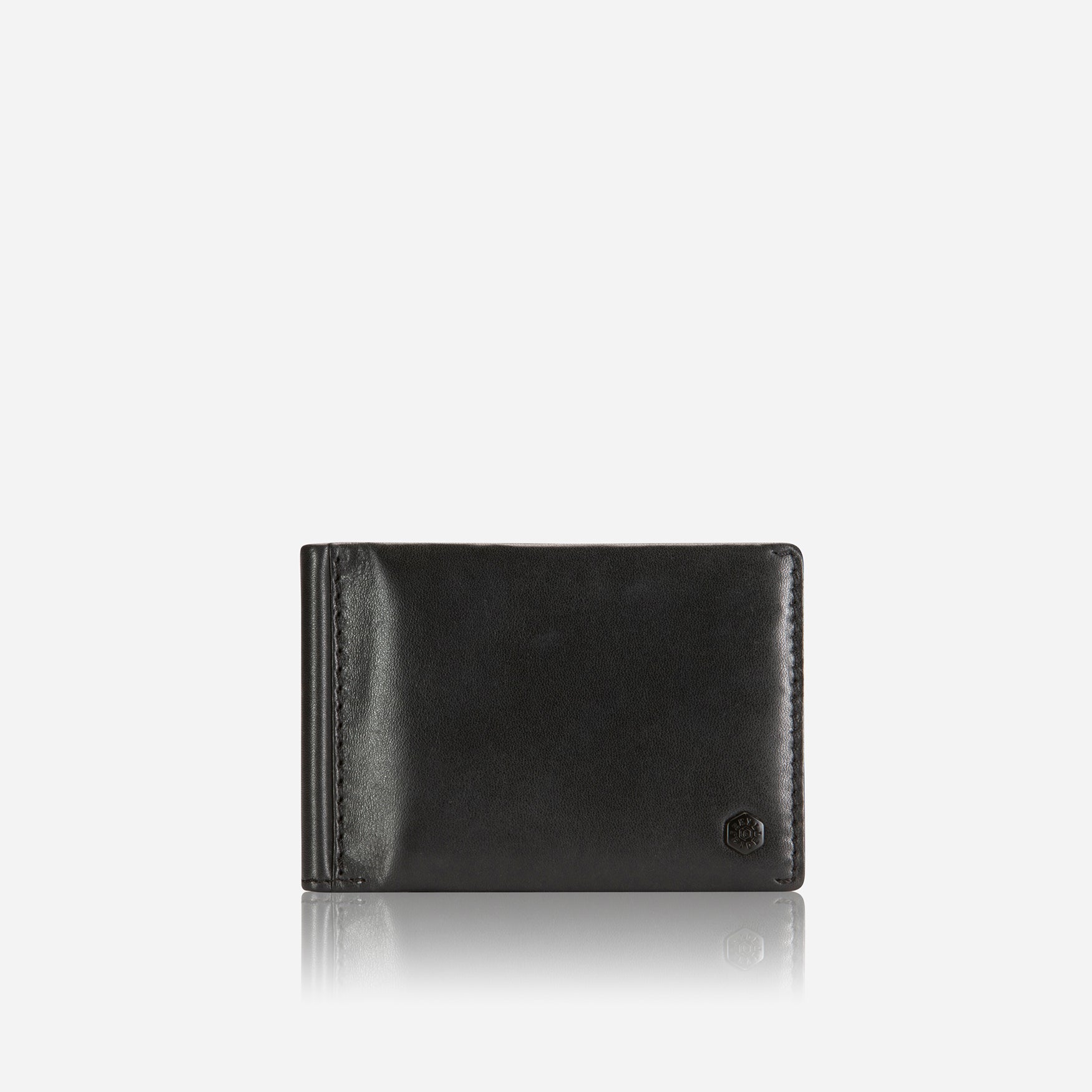 Leather Money Clip Wallet,Wallet,Jekyll & Hide,Black,,