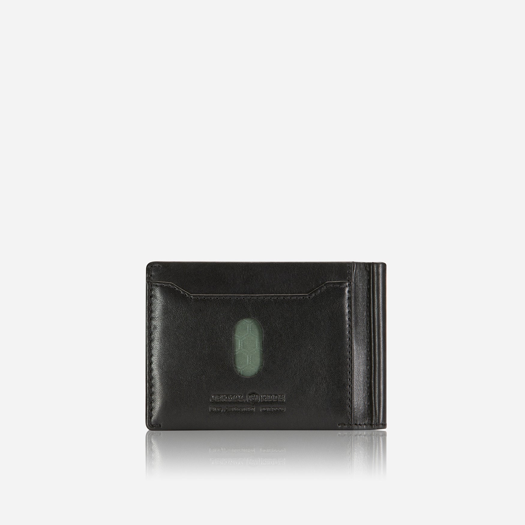 Leather Money Clip Wallet,Wallet,Jekyll & Hide,Black,,