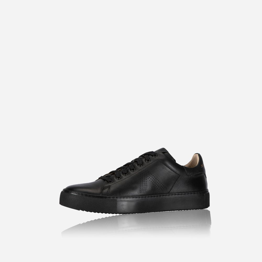 Leather Sneaker, Black,Shoe,Jekyll & Hide,Black,8,