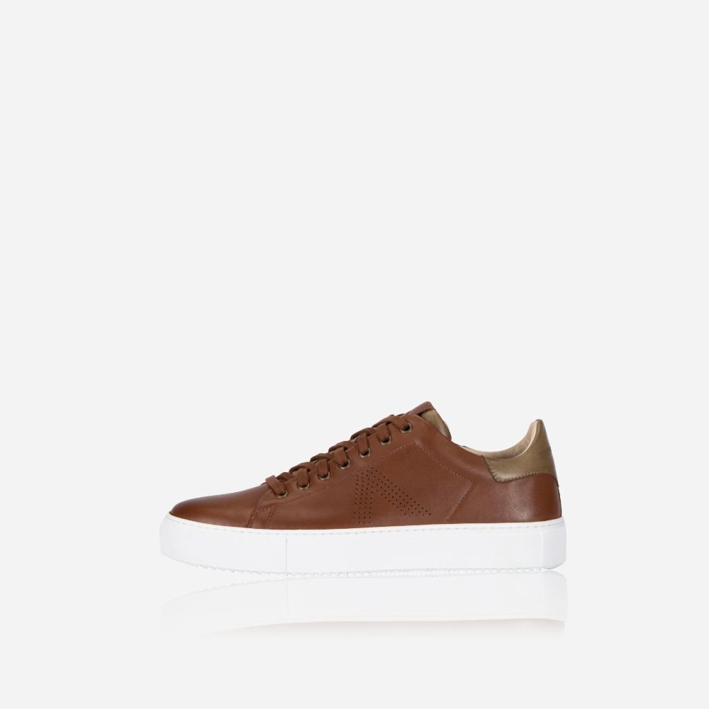 Leather Sneaker, Tan,Shoe,Jekyll & Hide,Tan,8,