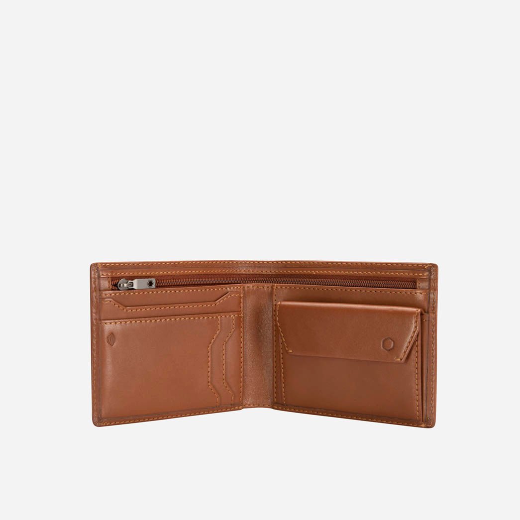 Medium Bifold Wallet With Coin,Wallet,Jekyll & Hide,Tan,,