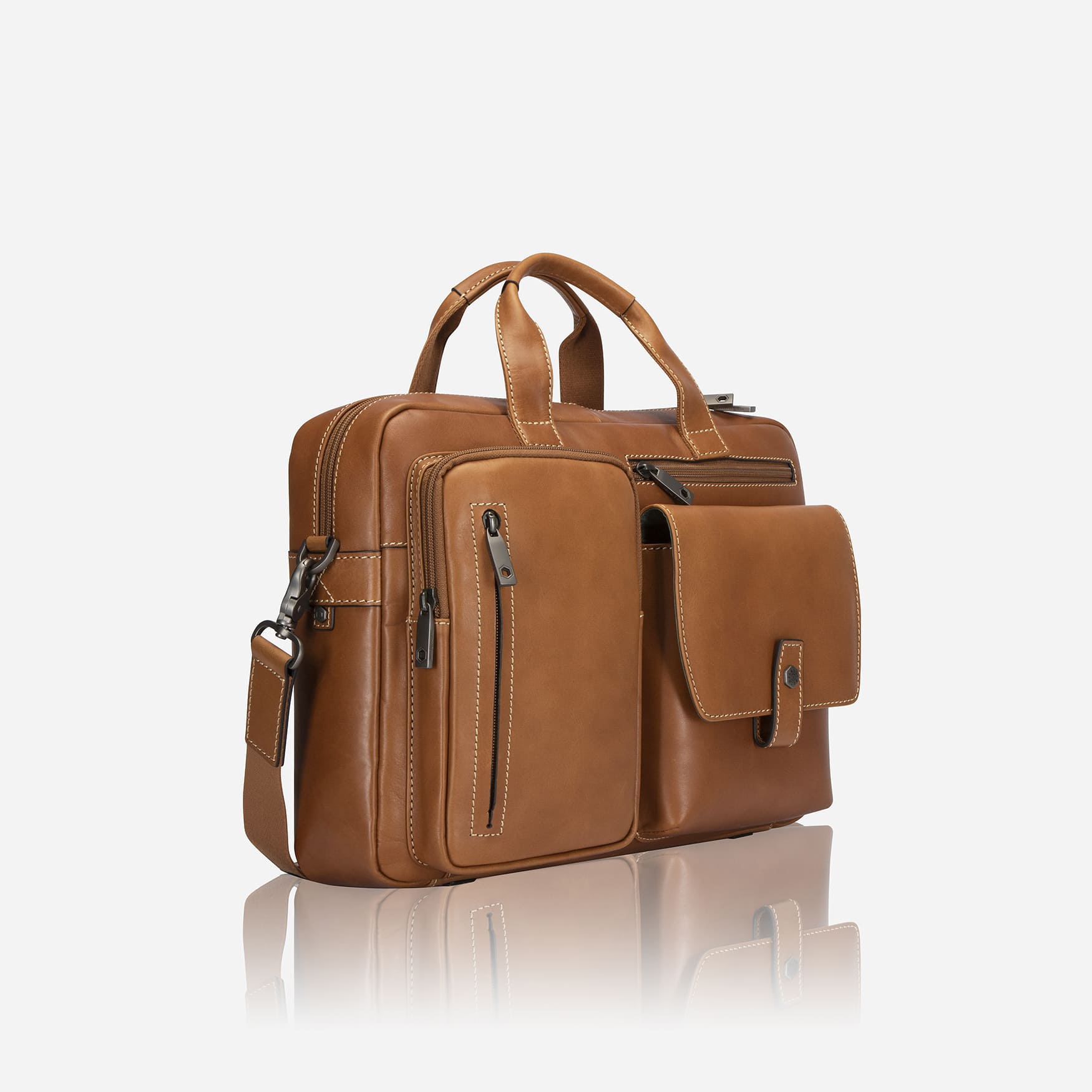 Medium Laptop Briefcase,Briefcases,Jekyll & Hide,Colt,,