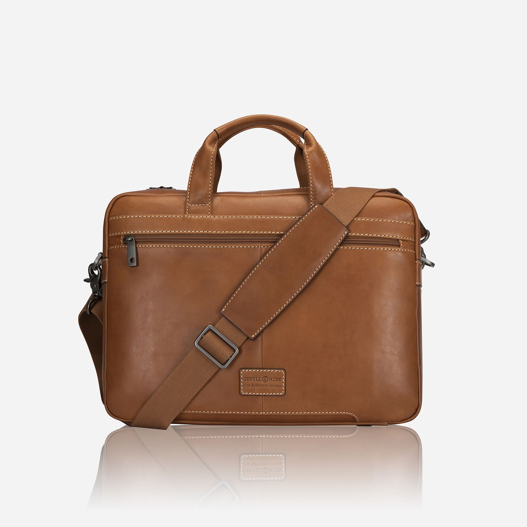 Medium Laptop Briefcase,Briefcases,Jekyll & Hide,Colt,,