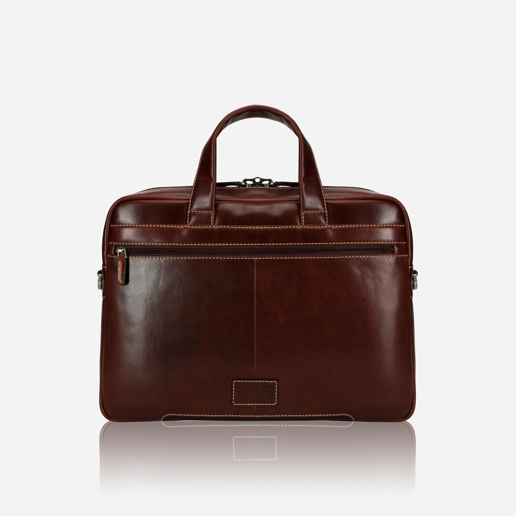 Medium Laptop Briefcase,Briefcases,Jekyll & Hide,Mocha,,