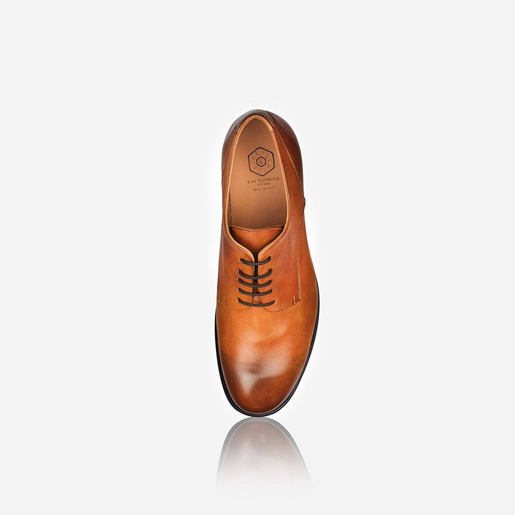 Men's Leather Lace Up Shoe, Tan,Shoes,Jekyll & Hide,11,Tan, inside view