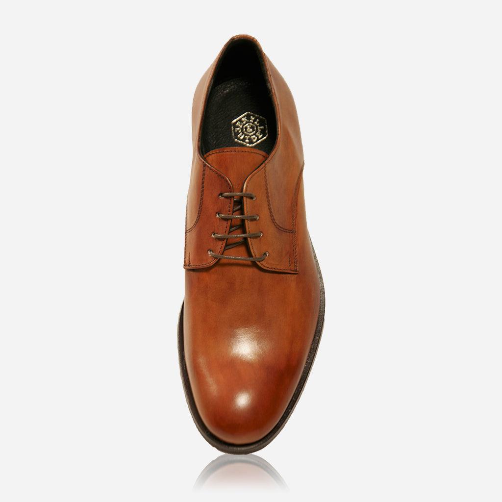 Men's Smart Lace - Up,Shoes,Jekyll & Hide,6,Tan, top view