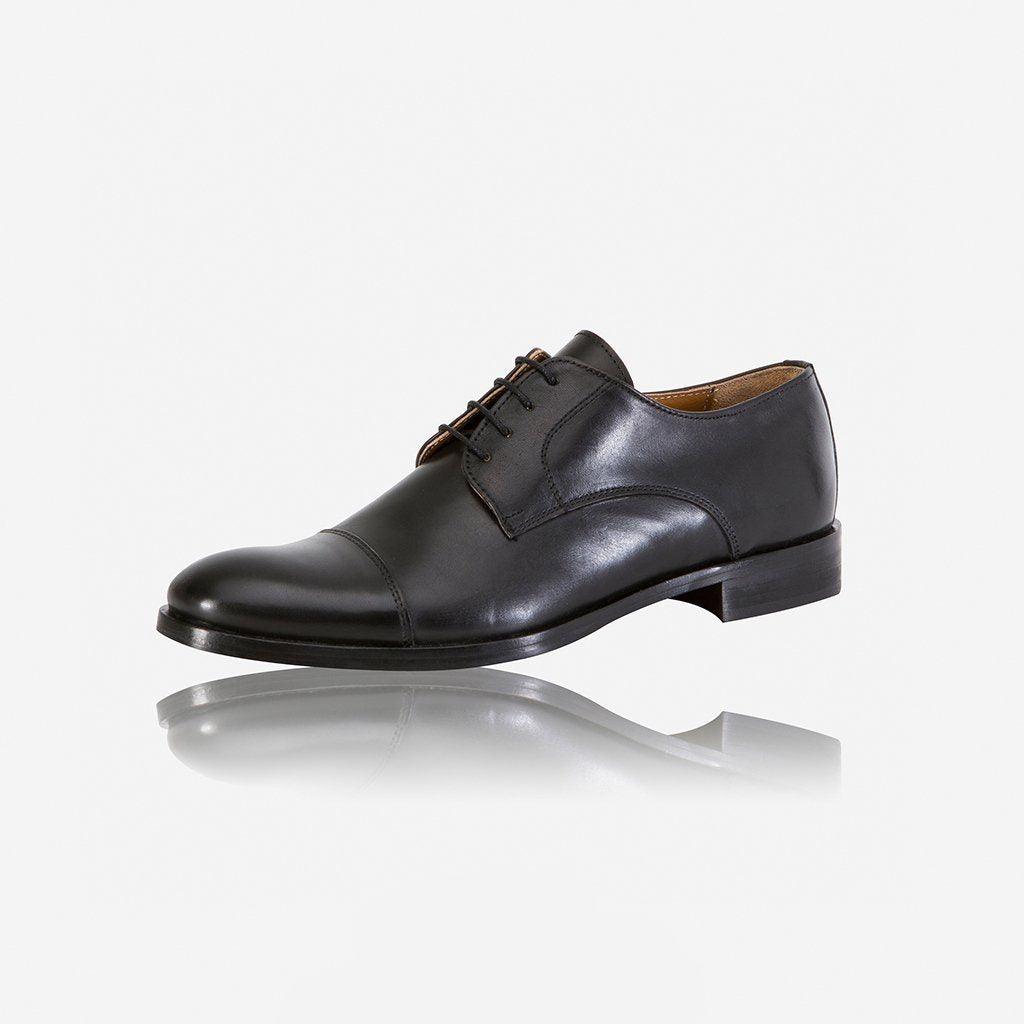 Milan Brogue,Shoes,Jekyll & Hide,6,Black, front view