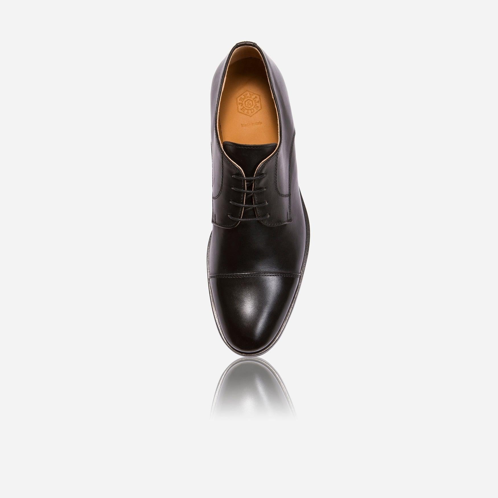 Milan Brogue,Shoes,Jekyll & Hide,6,Black, top view