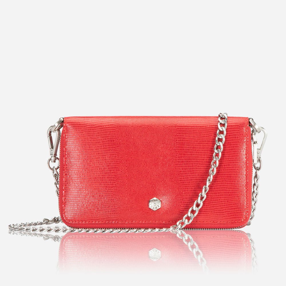 Paris Chain Purse, Cherry,Purse,Jekyll & Hide,Cherry,,