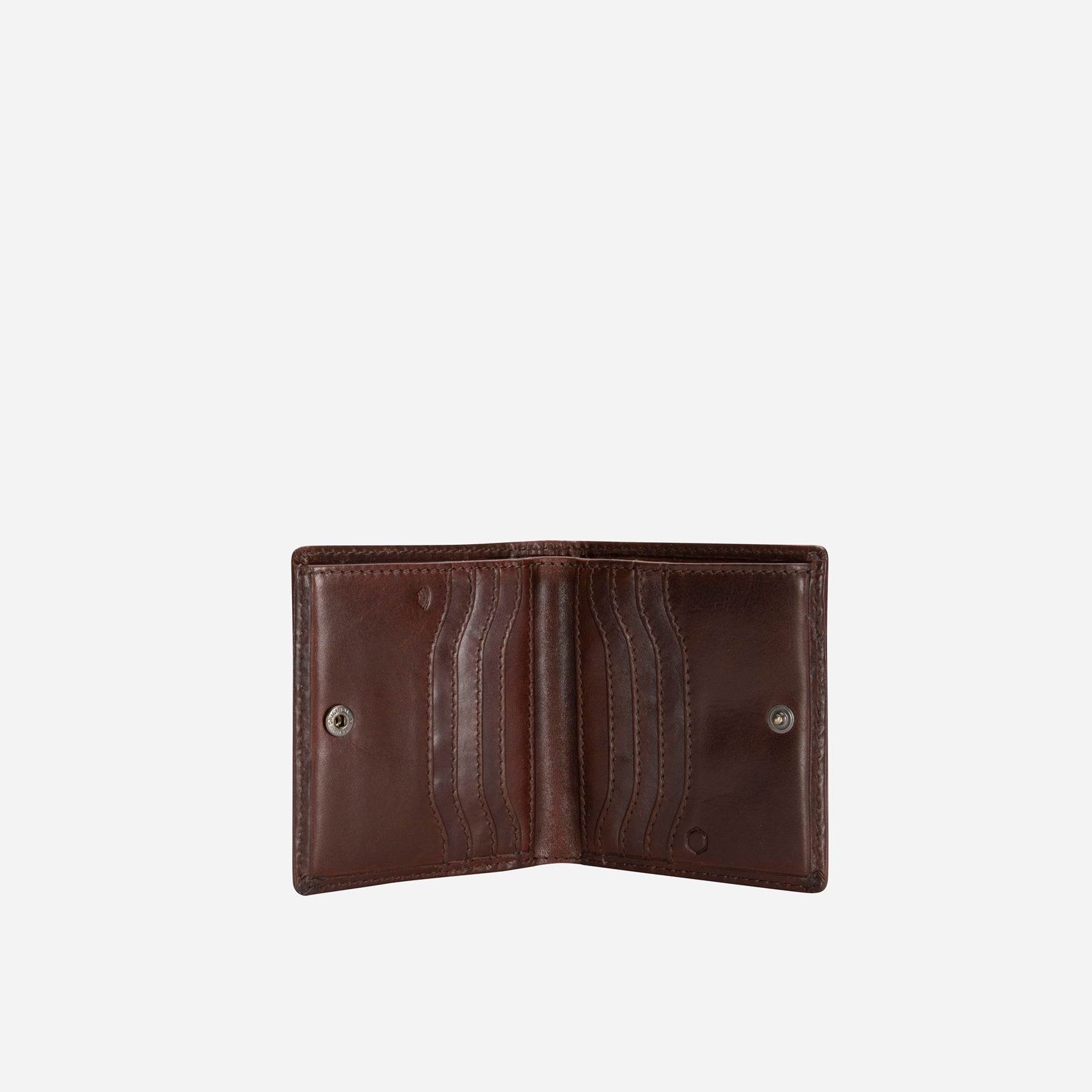 Slim Bifold Card Holder With Coin,Wallet,Jekyll & Hide,Mocha,,