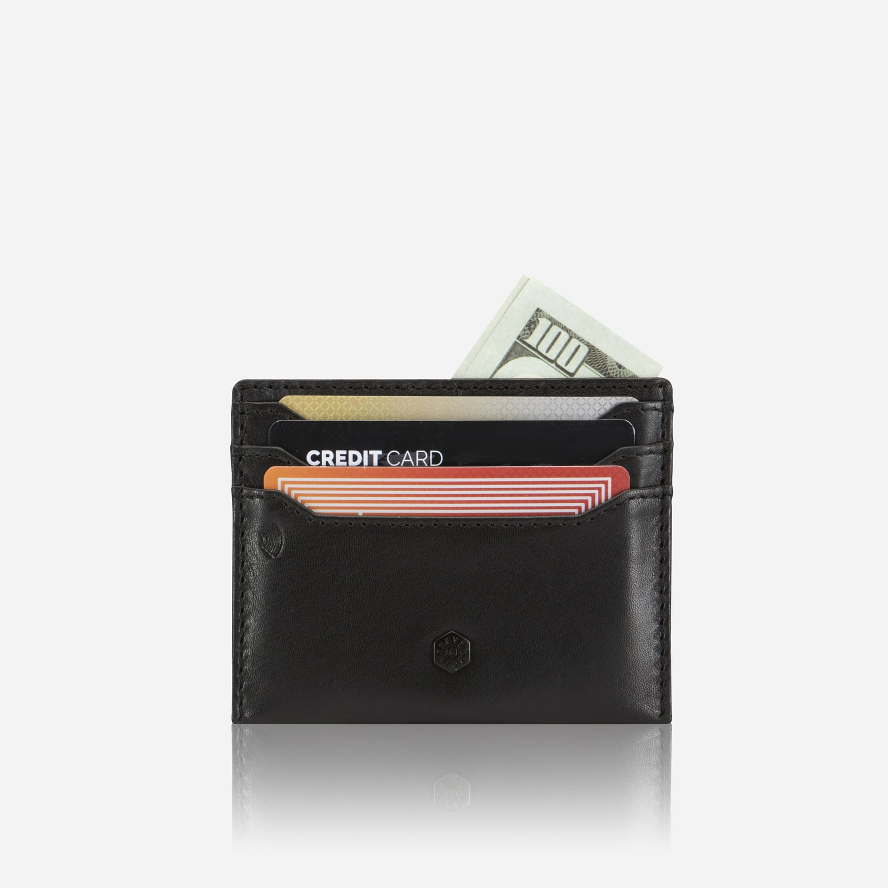 Slim Card Holder,Wallet,Jekyll & Hide,Black,,