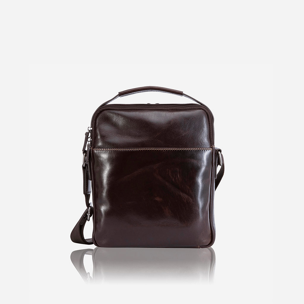 Small Crossbody Bag, Tobacco,Crossbody organiser,Jekyll & Hide,Tobacco,  back view