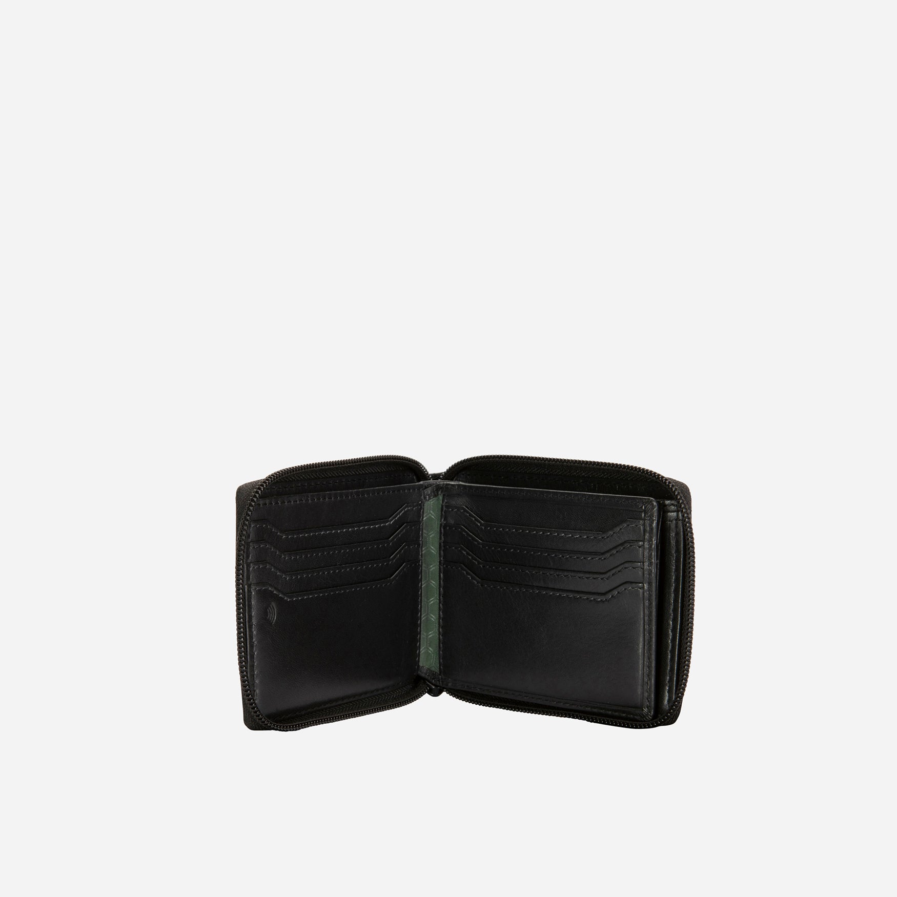 Zip Around Coin Wallet,Wallet,Jekyll & Hide,Black,,