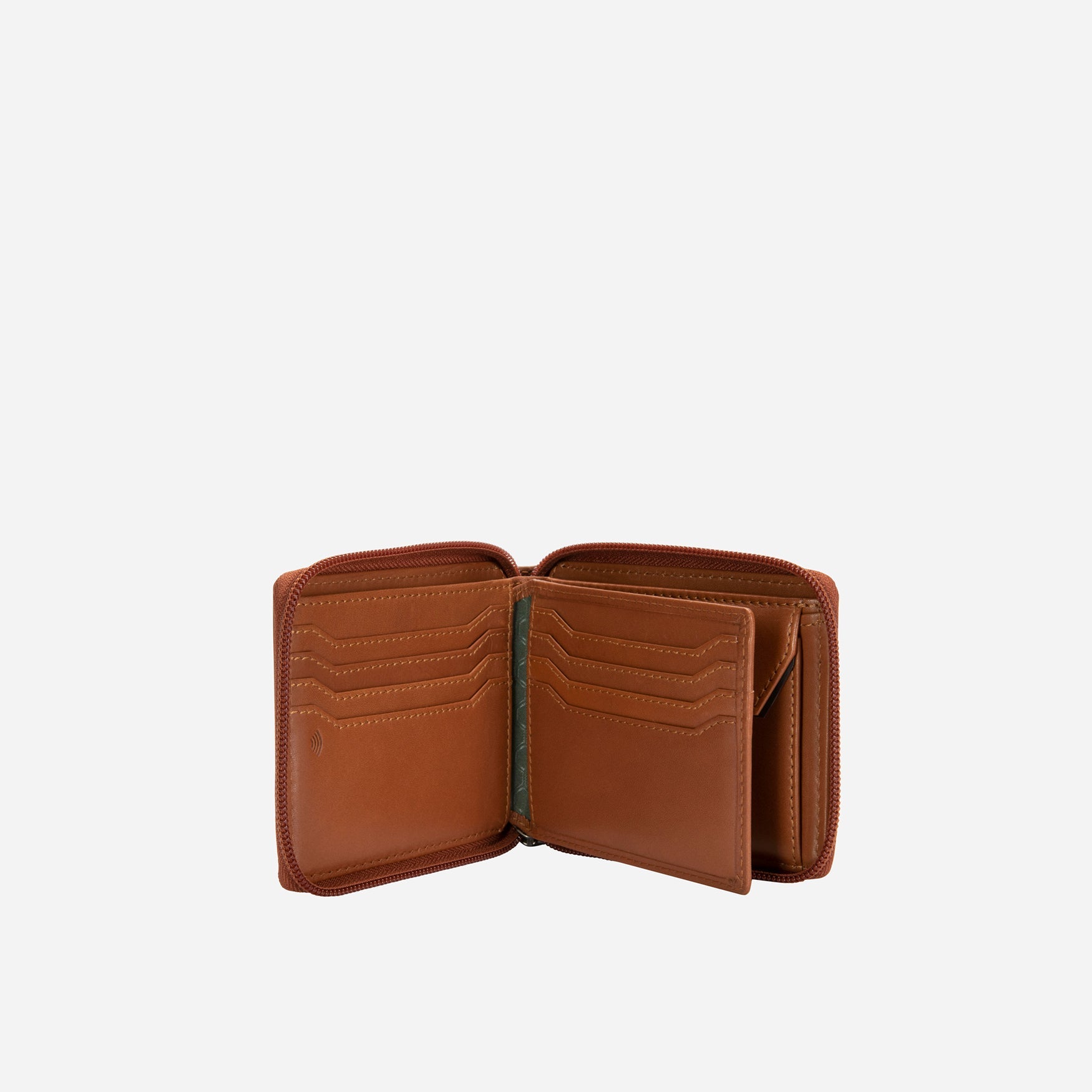 Zip Around Coin Wallet,Wallet,Jekyll & Hide,Tan,,